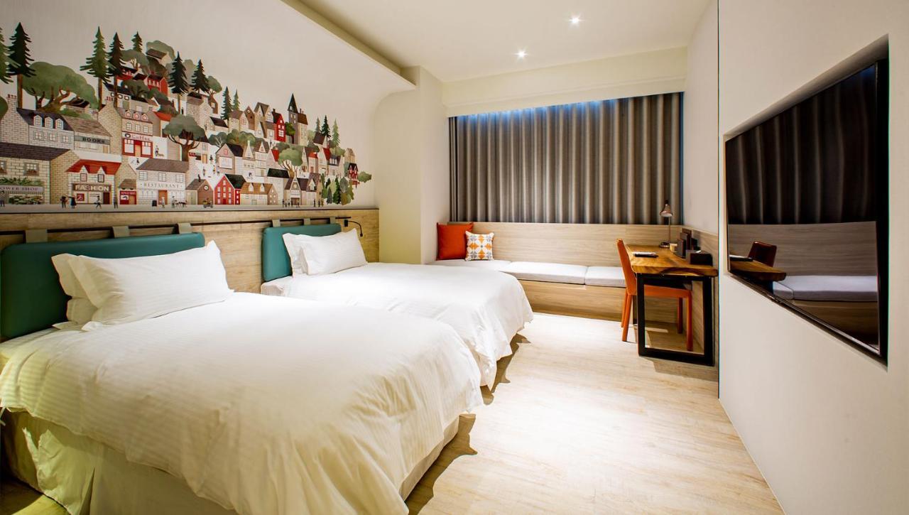טאיפיי Jsl Hotel מראה חיצוני תמונה